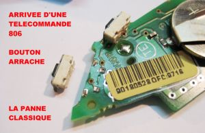 Contacteurs manquants ou cassés Contacteurs manquants ou cassés