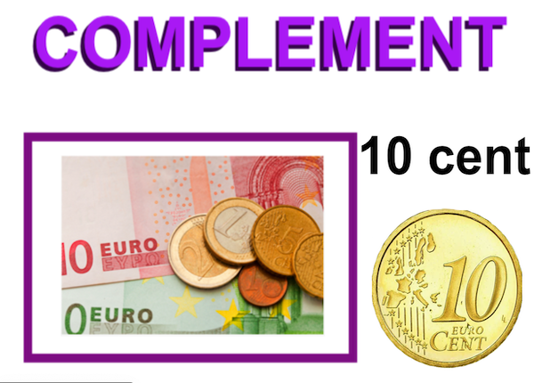 COMPLEMENT - 10 centimes 