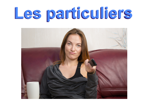 Prestations pour les particuliers