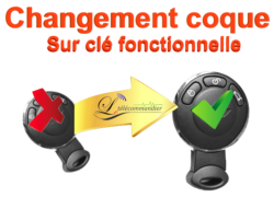 Changement Boîtier Bip Cooper One, Cooper S, Cooper D, Cabriolet,  Clubman,  Coutryman, Coupe- Hatch, Paceman,  Roadster, R55, R56, R57, R58, R59, R60, R61 clé escamotée