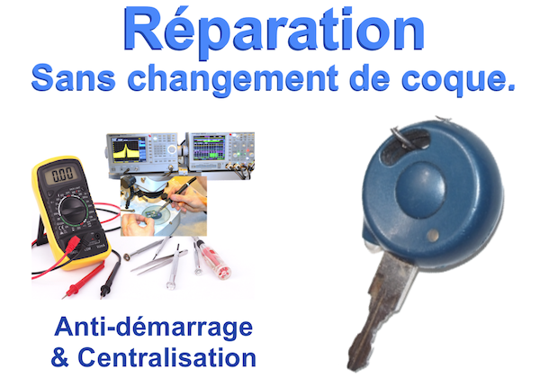 Changement coque clé Renault