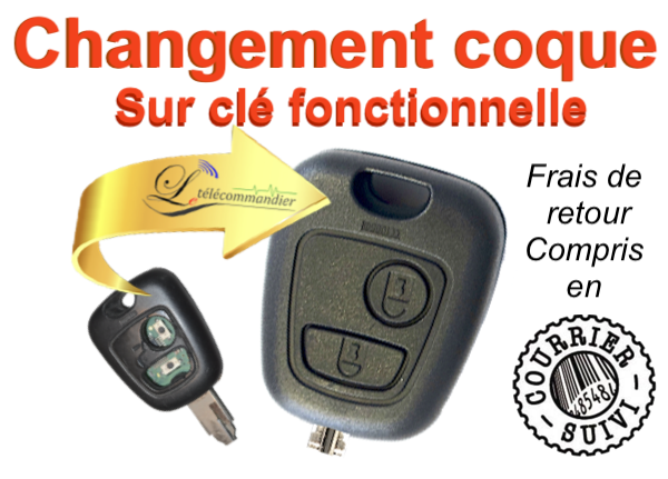 Generic Coque Clé Toyota 2 Bouttons à prix pas cher