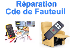 Réparation de télécommande de fauteuil ou de lits