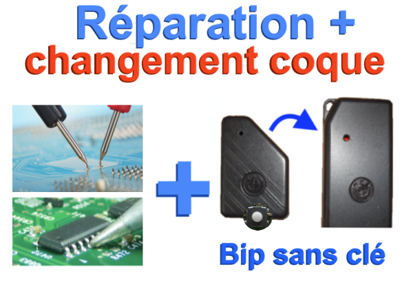 Réparation Plip-form d'un BIP serpistar Mercedes avec changement de coque