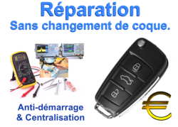 Réparation Volkswagen  3 boutons-Bora, Caddy, Golf IV/V/VI, Jetta, Lupo, New beetle, Passat, Phaeton, Polo, Tiguan, Touareg, Touran