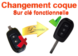 Changement Boîtier 3 boutons, Master3, kangoo, Trafic3, Twingo3, 